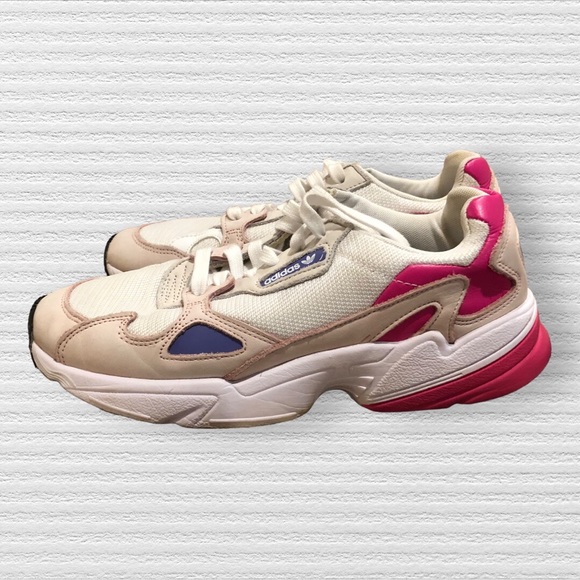 Adidas | Falcon | Cloud White/Light Pink/Joy Purple - Picture 8 of 13